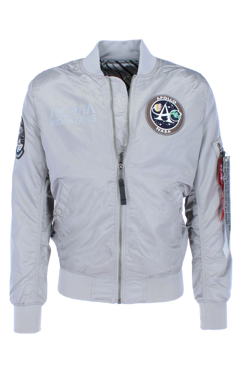 ALPHA INDUSTRIES - MA-1 Moon Landing Rev wendbare Herren Bomberjacke - Alpha Industries - SAGATOO - 4059146172115